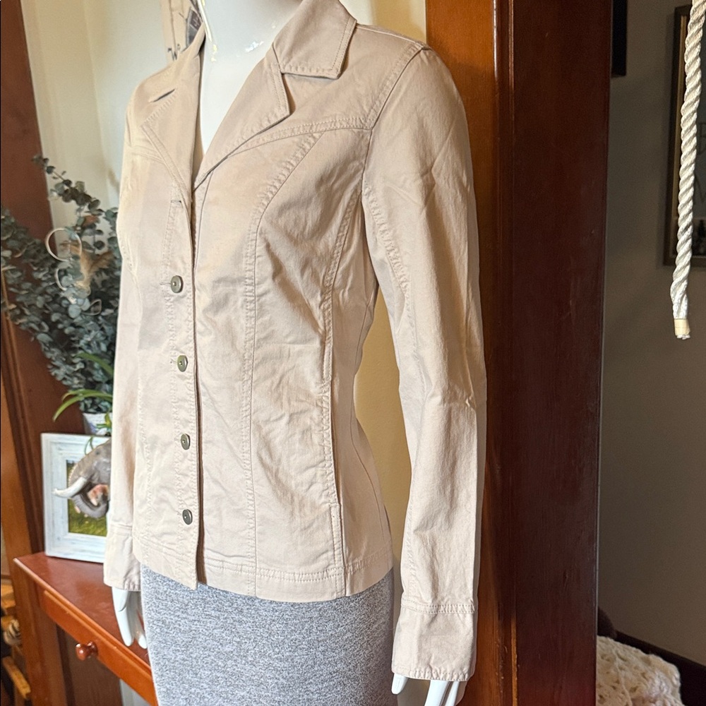 NWT northern reflections size small cotton blend Women's Tan Jacket